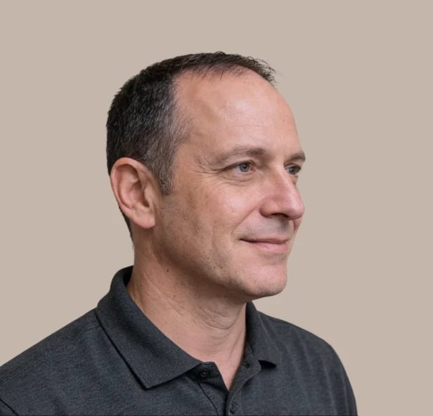 Hair density in week eight